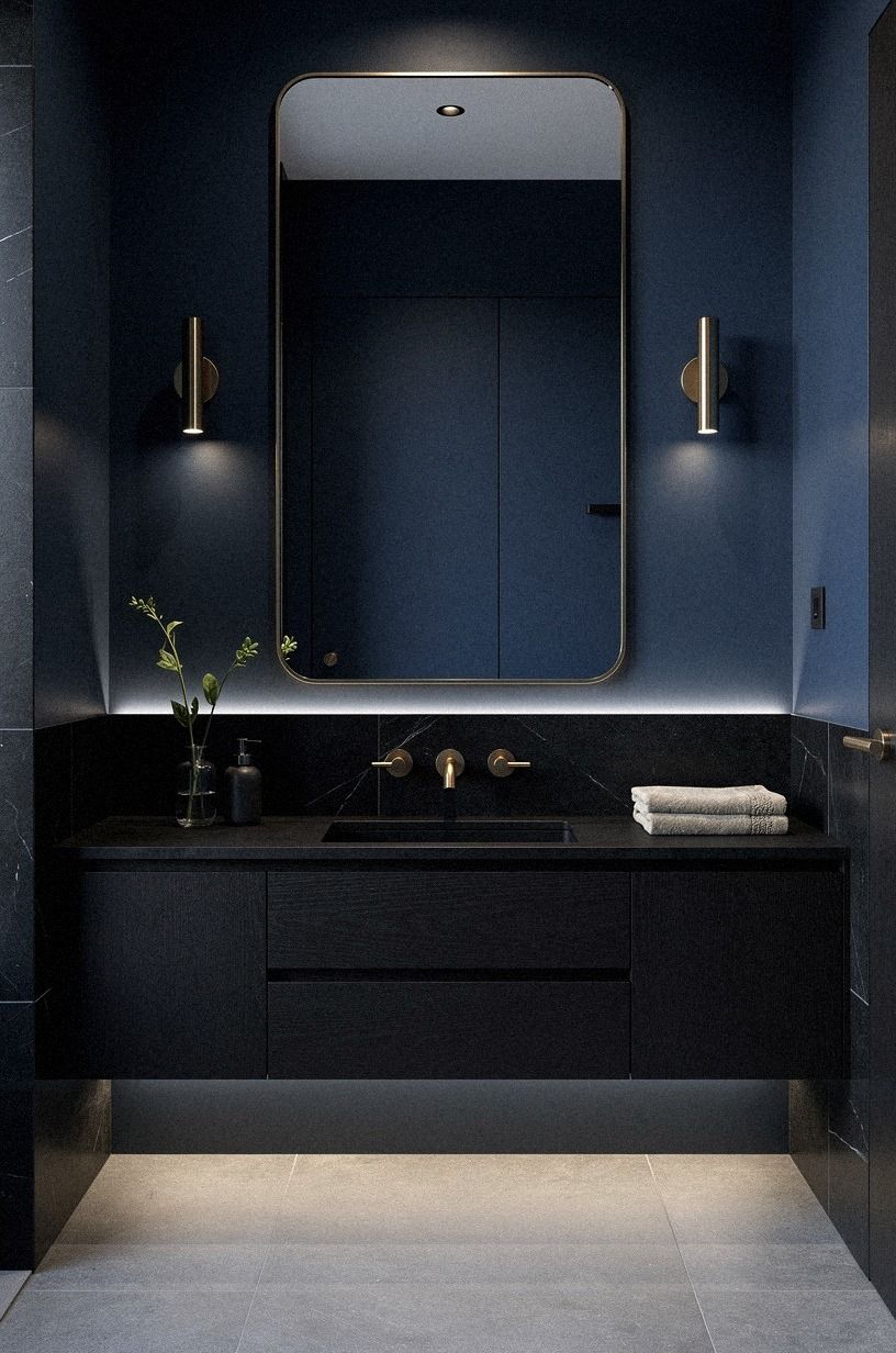 Brushed brass changes the temperature