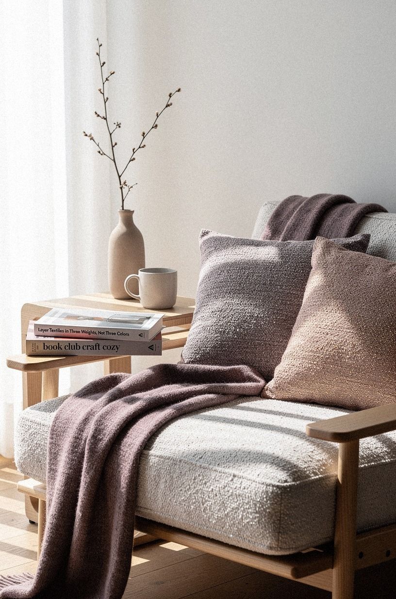 Layer Textiles in Three Weights, Not Three Colors