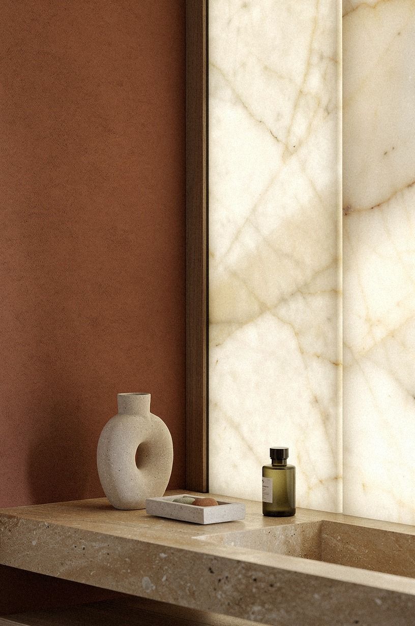 Frame the mirror with a Noce Shadow Line