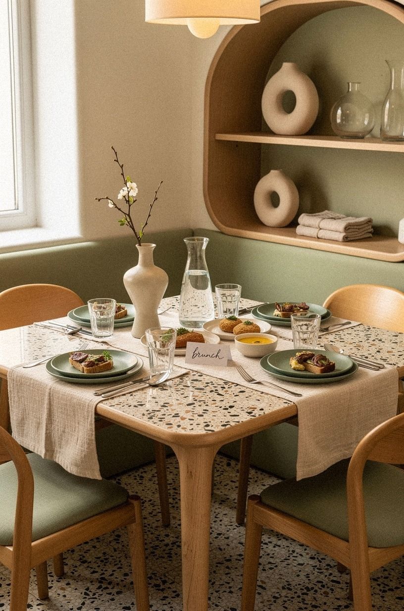 Mix Clear Glass With Matte Ceramics