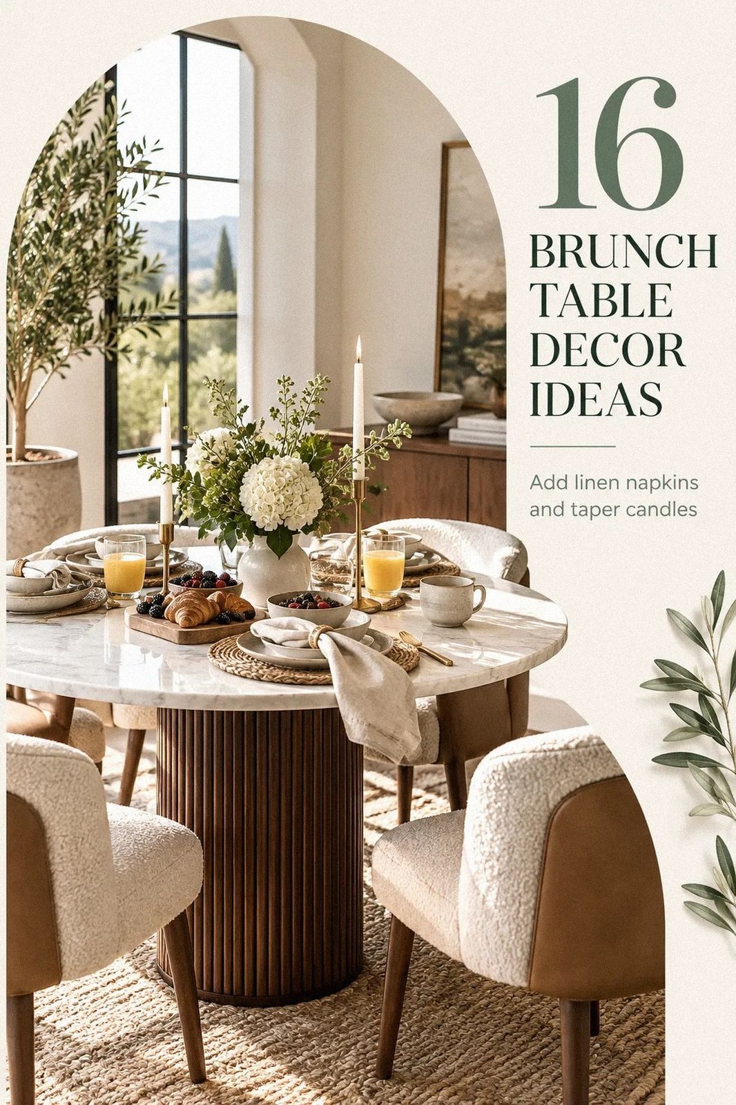 16 Brunch Table Decor Ideas on a Small Budget That Still Look Expensive