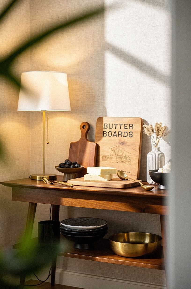 Paint the serving corner, not the whole room