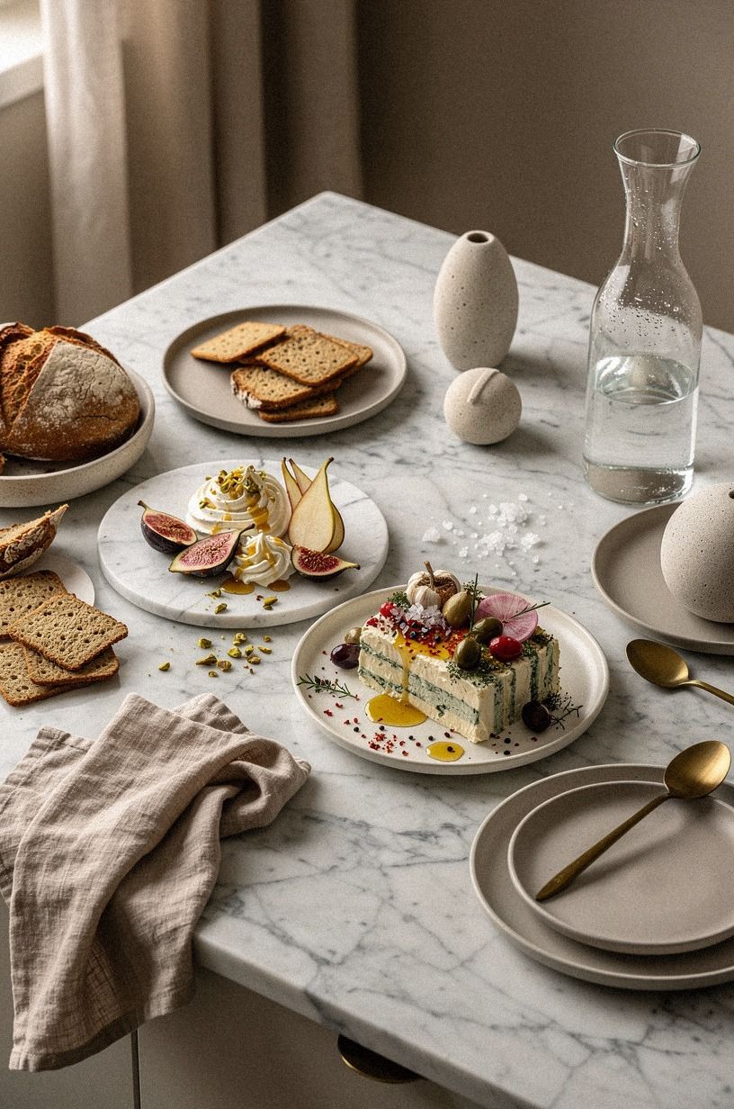 Pair sweet and savory butter board toppings