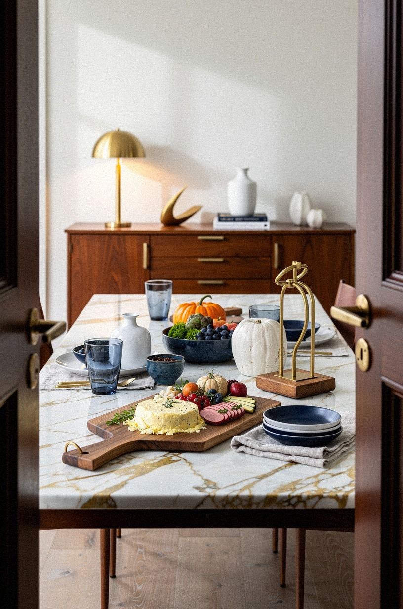 Set up a rental-friendly fall spread