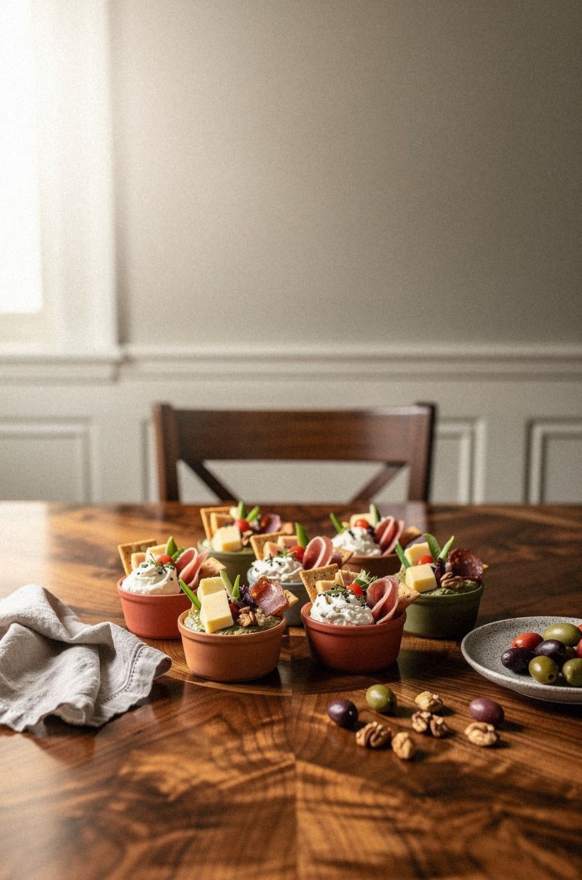 Build the Three-Texture Rule for Mini Charcuterie Cups