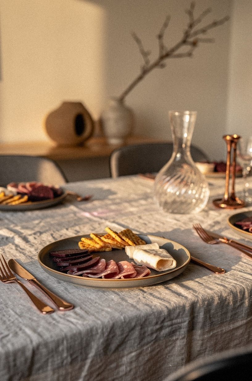 Before You Style Charcuterie on a Plate, Quiet the Backdrop