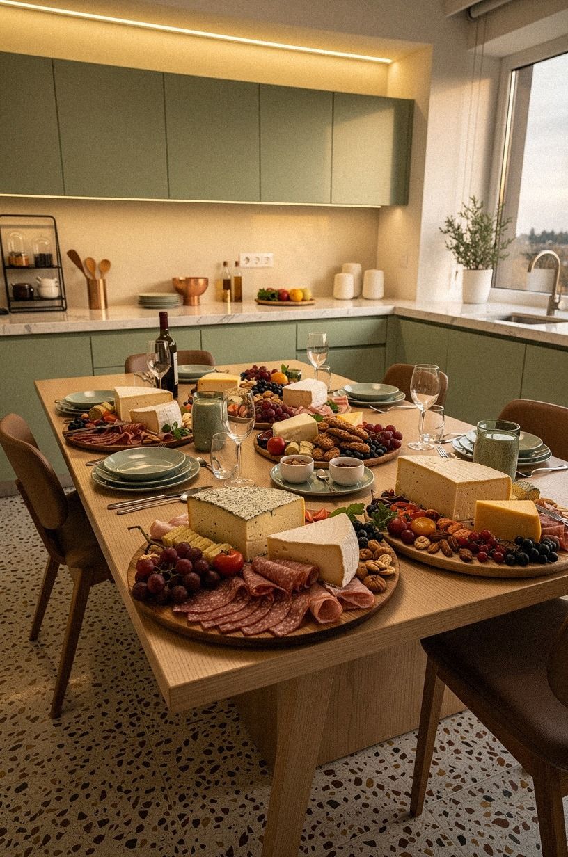 Let the cheese lead the charcuterie plate