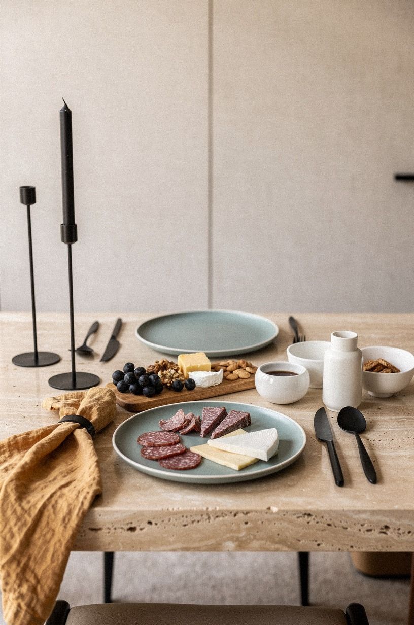 Why Farrow & Ball Pigeon worked better than another plain white plate