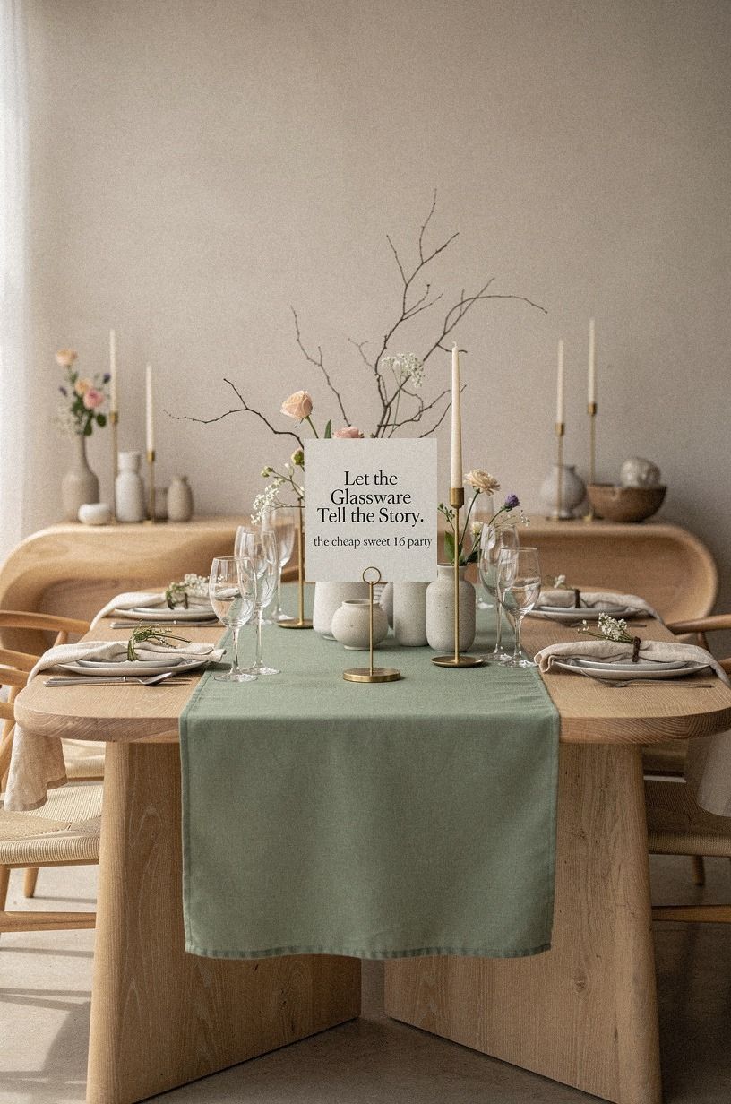 Let the Glassware Tell the Story