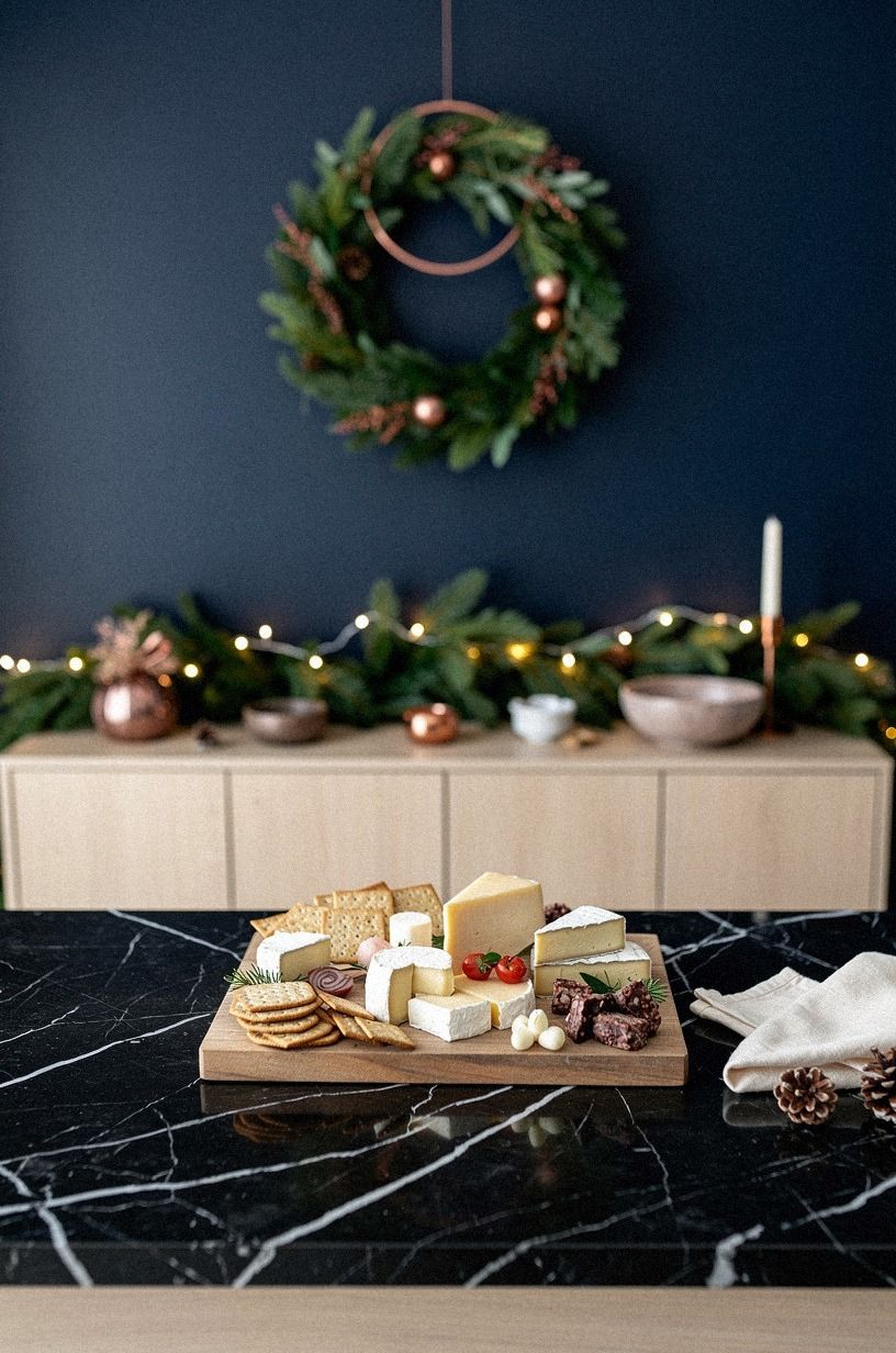 Layer the Three-Bite Cheese Board