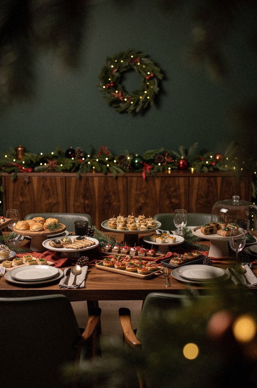 Pass Small Plates Over a Crowded Buffet