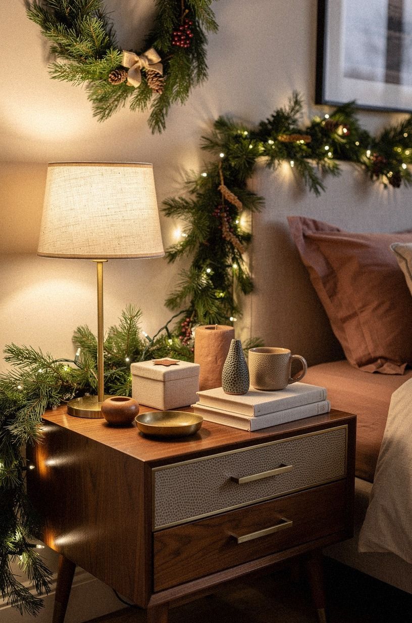 Style the nightstand as a Bedside Landing Zone