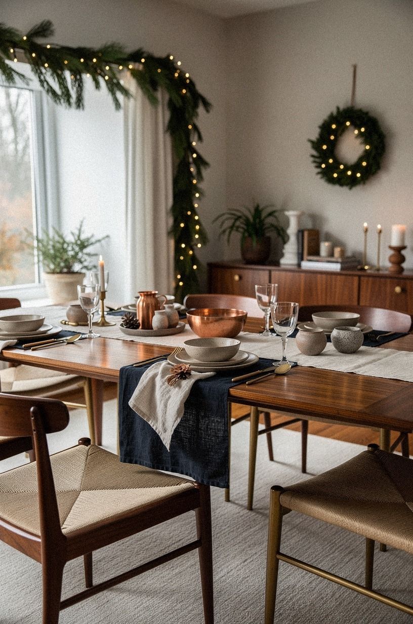 Choose Linen over Matching Holiday Sets