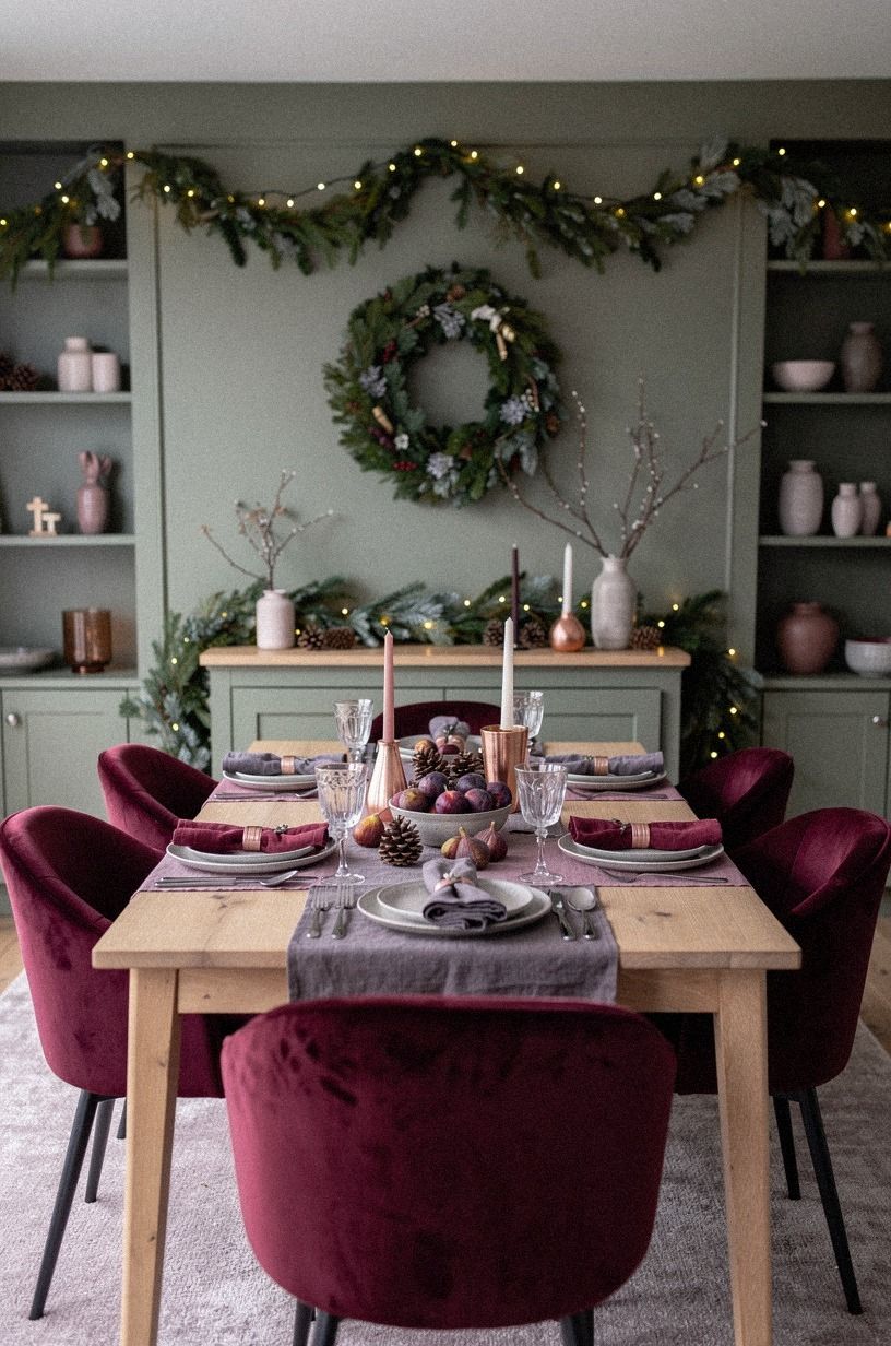 Mix Red with Farrow & Ball Pigeon