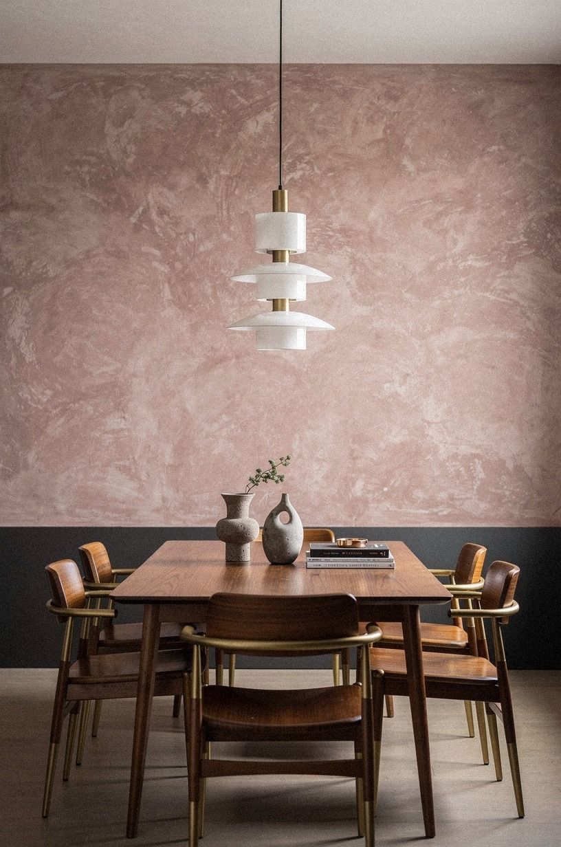 Hang a Three-Height Light Stack Above the Table