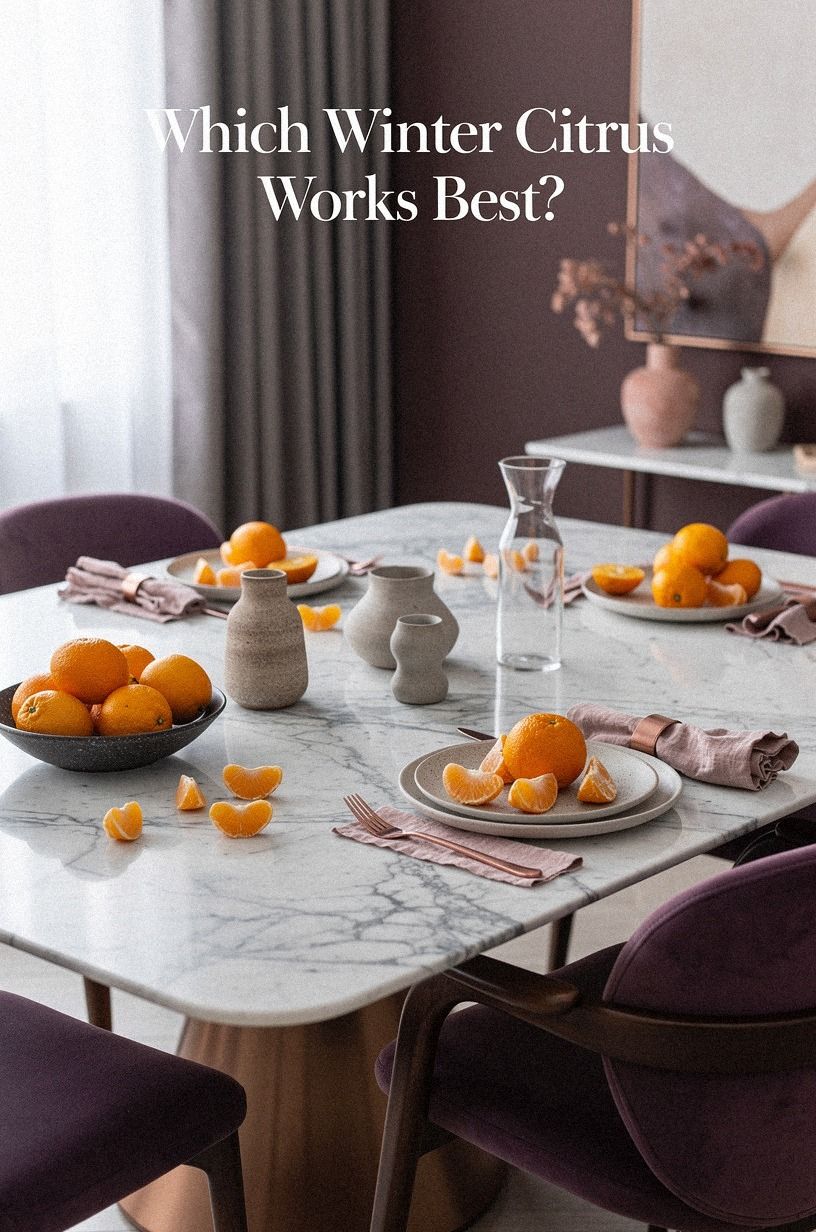 Which Winter Citrus Works Best?