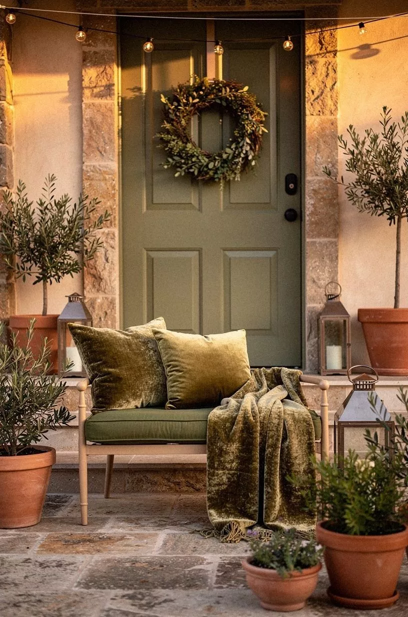 Hang a Wreath at the Right Visual Height