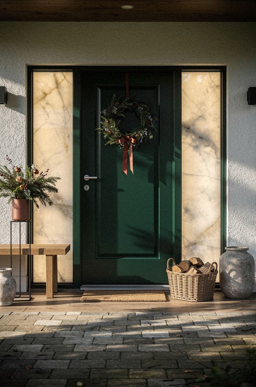 Should Your Christmas Front Door Be Symmetrical?