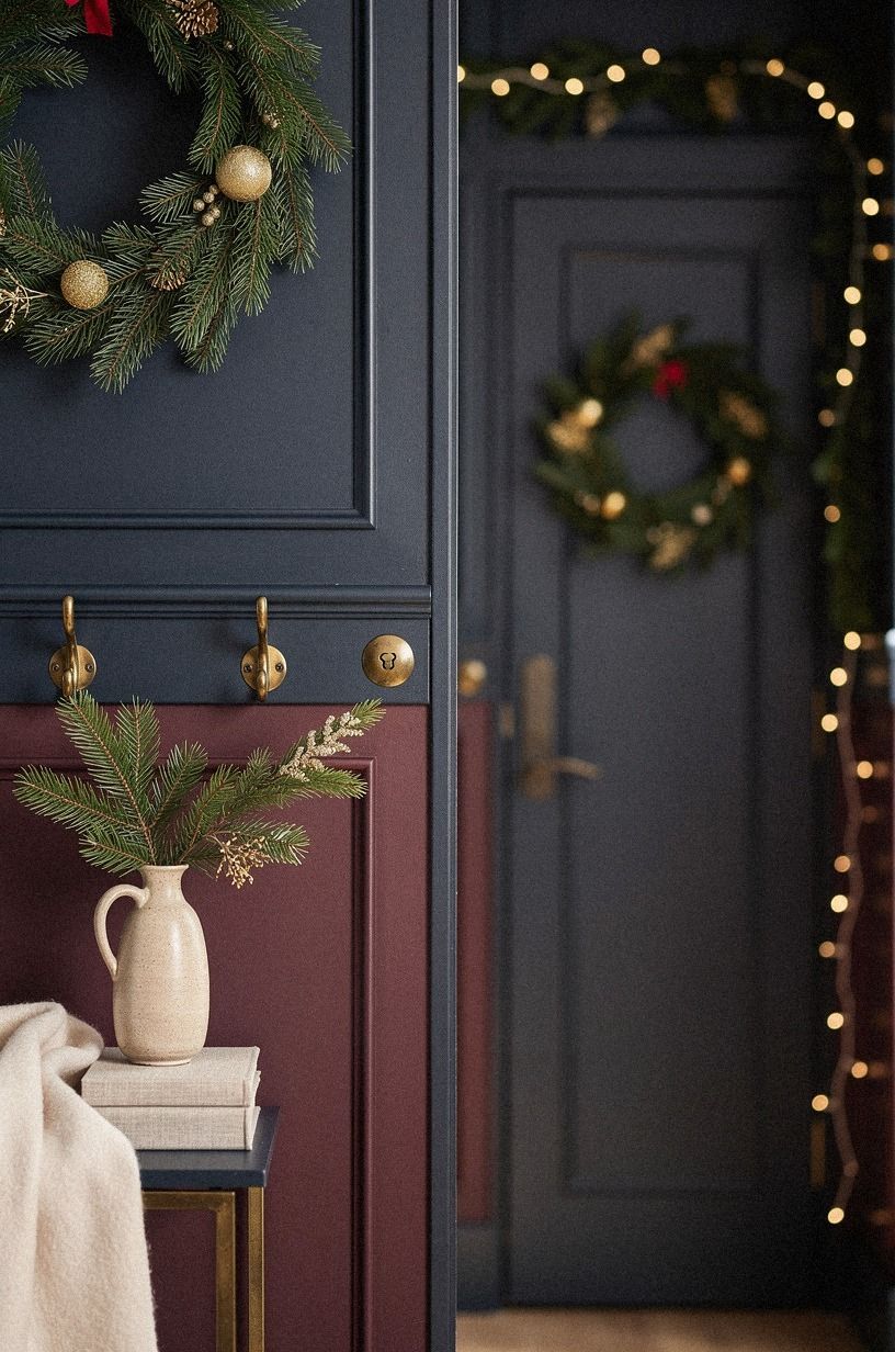 Sherwin-Williams Naval Meets Cranberry