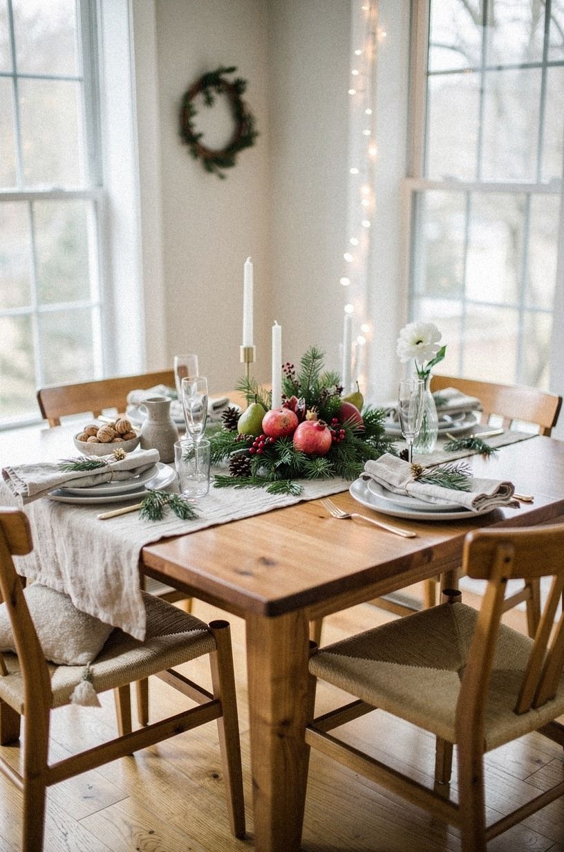 Follow the Two-Wood Rule When Mixing Christmas Eve Pieces