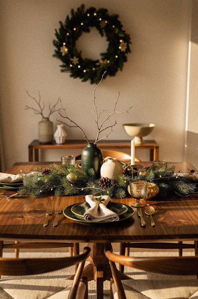 Frame the Table with One Bold Seasonal Artwork