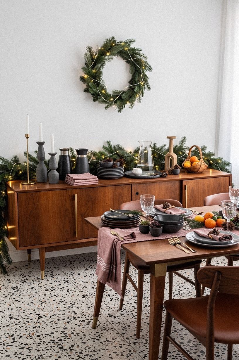 Practical serving versus a crowded table