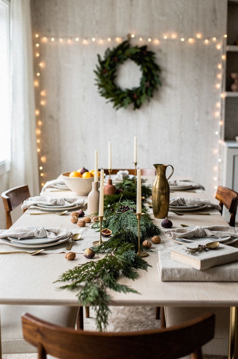Swap a centerpiece for a conversation line
