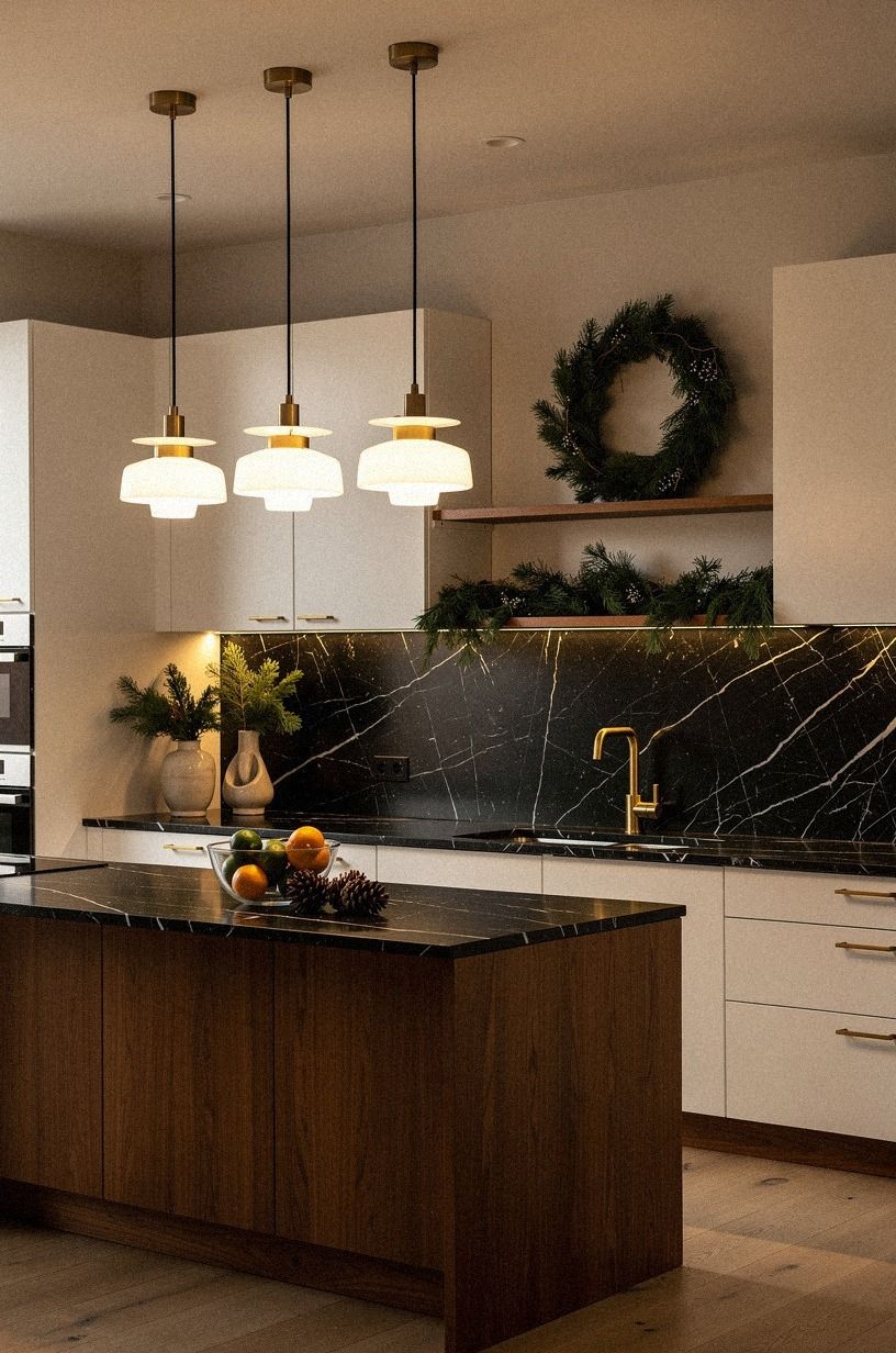 13 Christmas Kitchen Decor Tips That Keep Holiday Cheer Off Your Counters