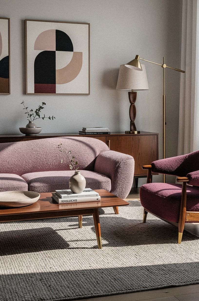Choose burgundy over bright red