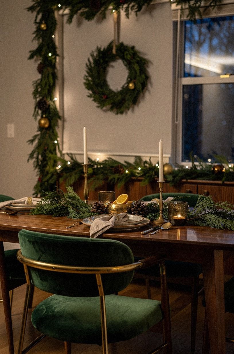 Frame Each Setting With Greenery