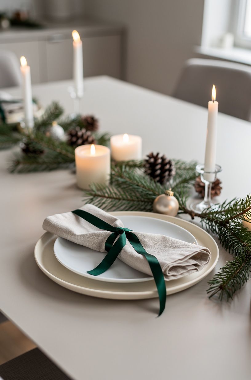 Photograph the Christmas Table Place Settings Before Guests Arrive