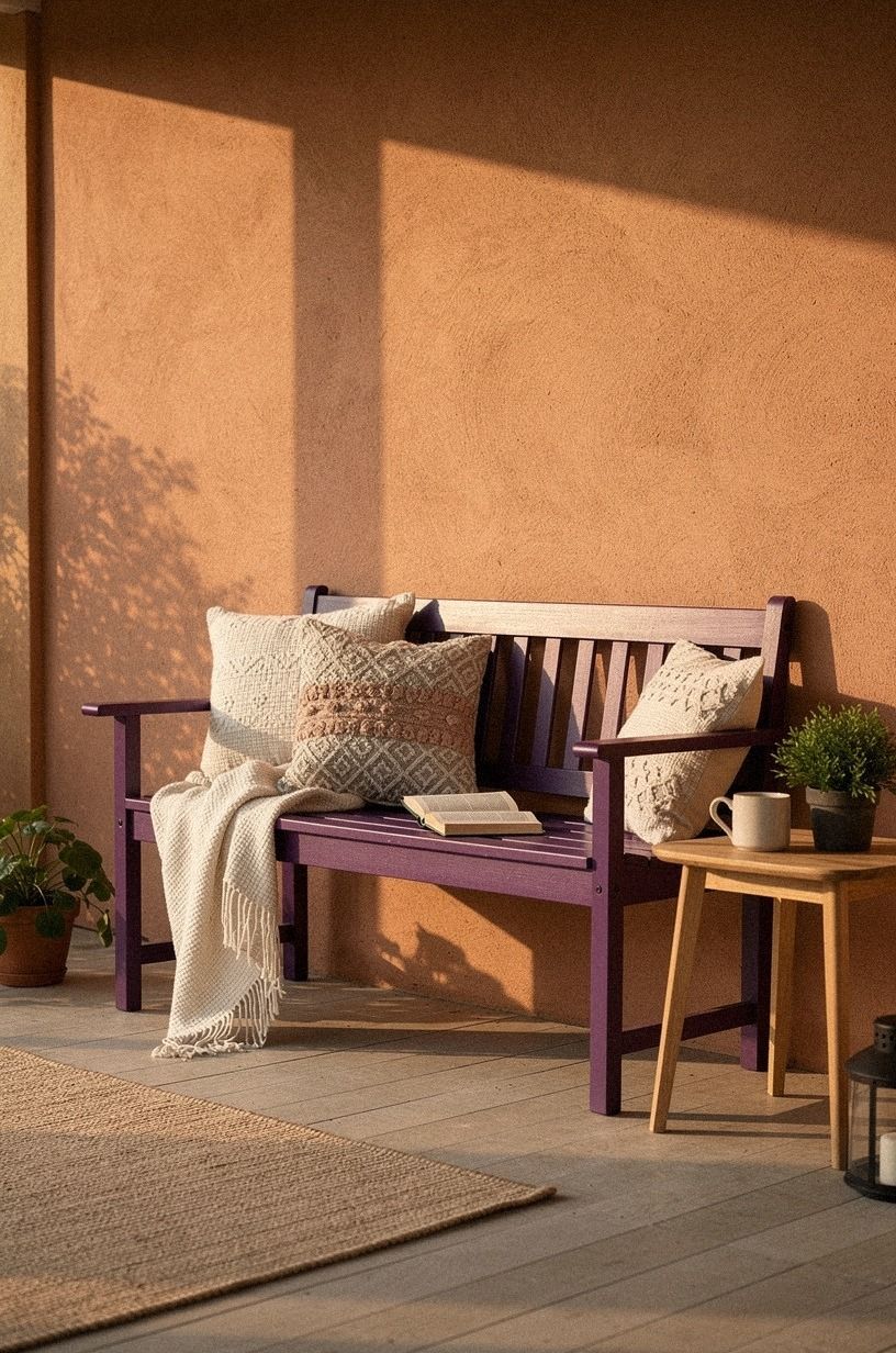 The Bench Beneath the Warmest Wall