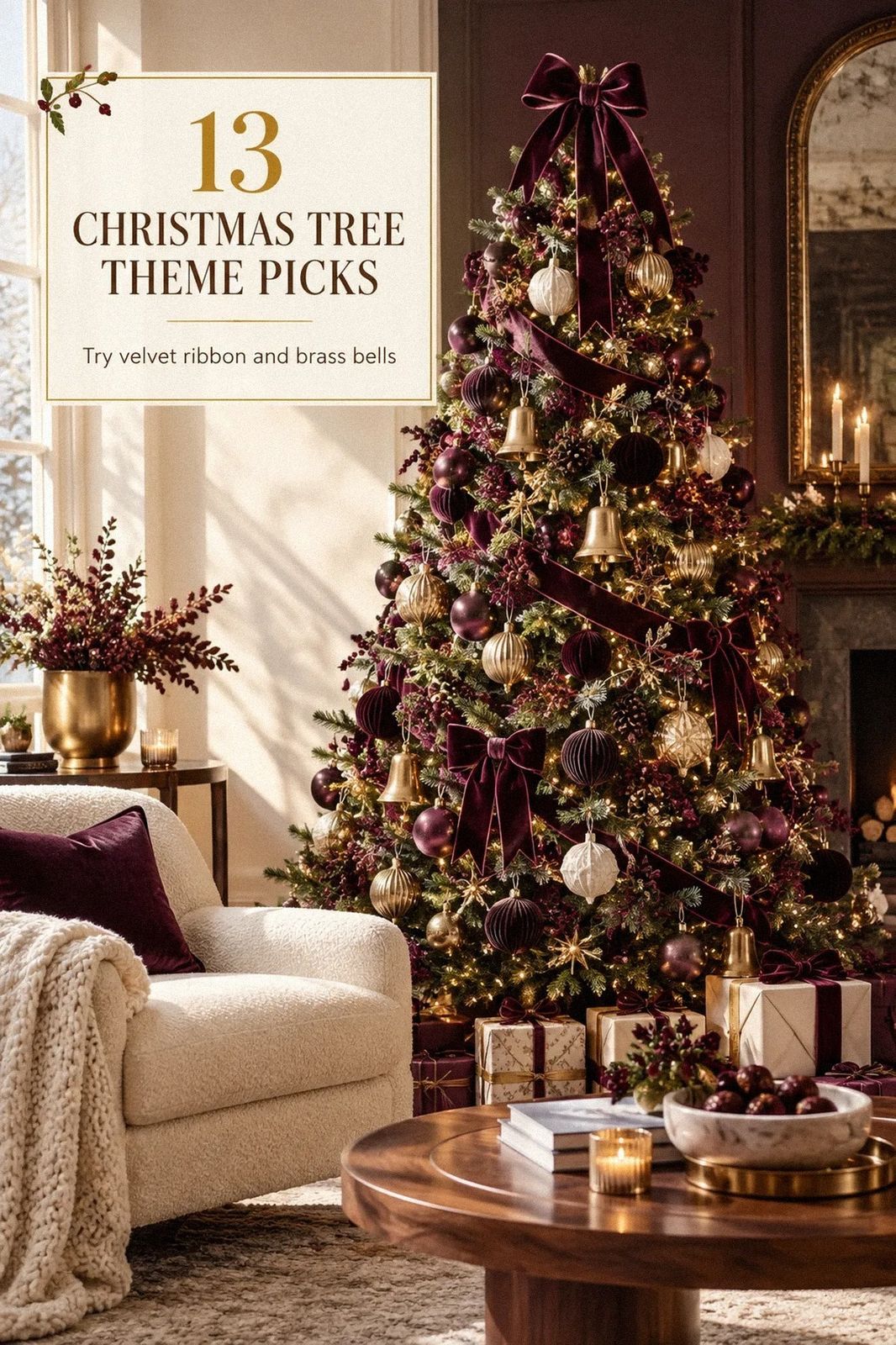 How to Style a Christmas Tree With Designer Themes - 13 Ideas