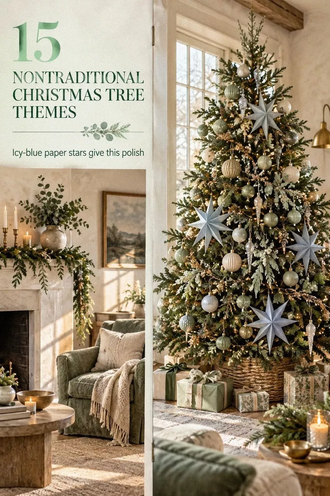 I Tried Christmas Tree Themes That Aren't Red and Green, It Finally Felt Fresh
