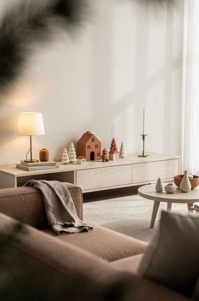 Finish the Christmas Village Decor with One Personal Landmark