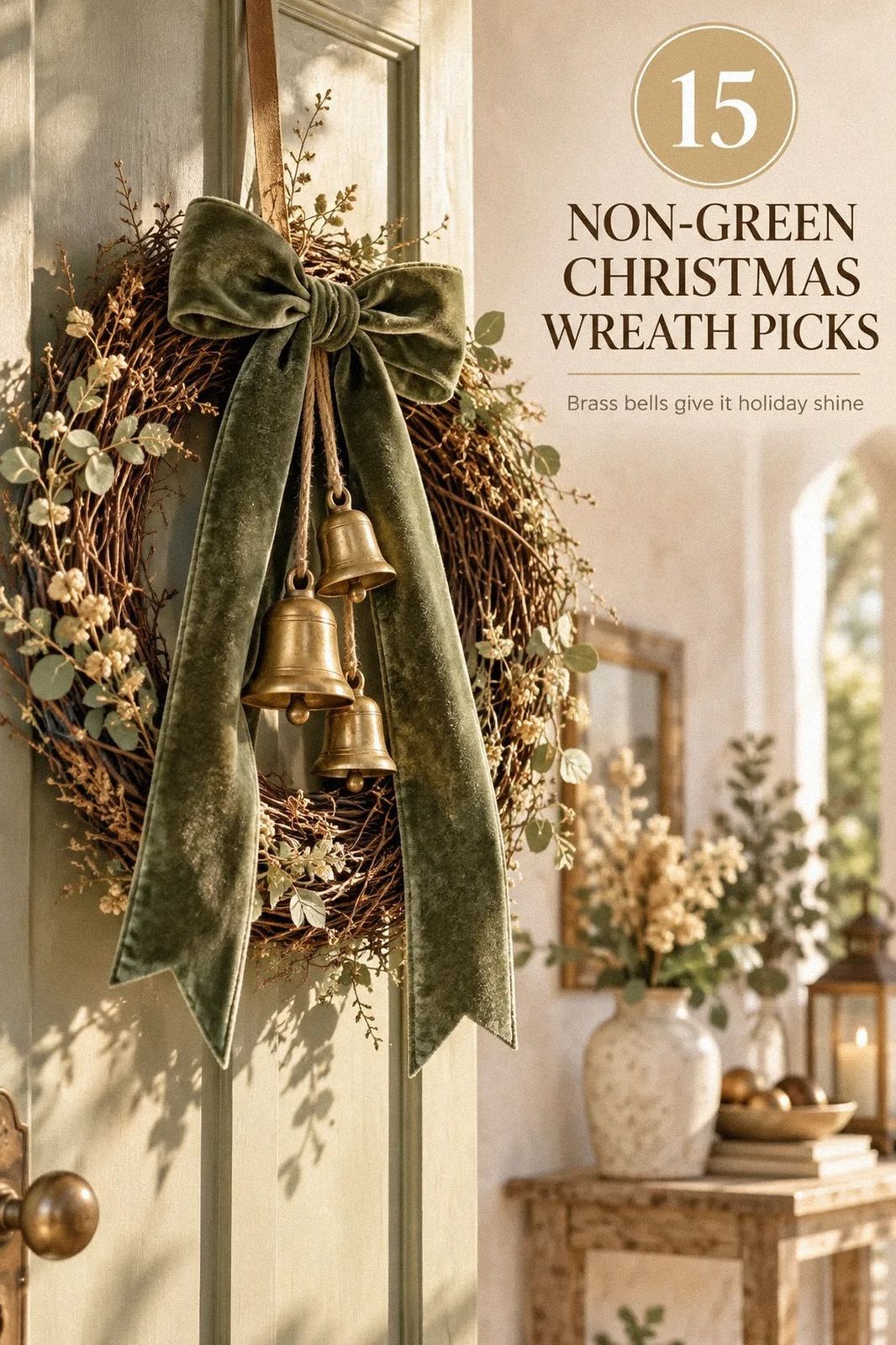15 Christmas Wreaths That Aren't All Greenery for a Standout Door