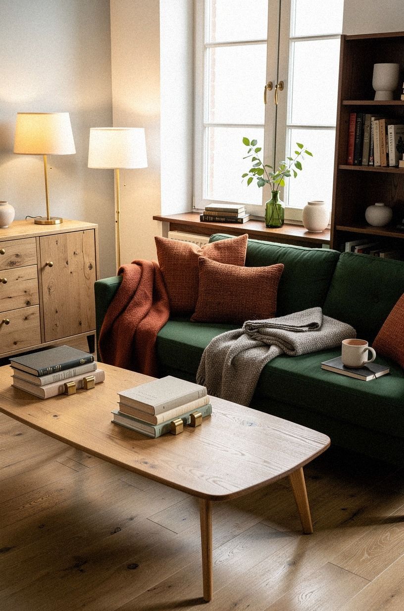 Choose Warm Wood Over Matching Furniture