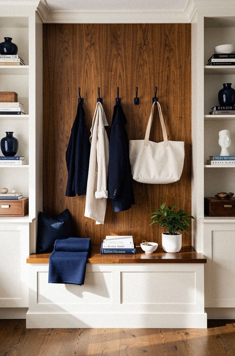 Create a Soft Landing for Coats and Bags