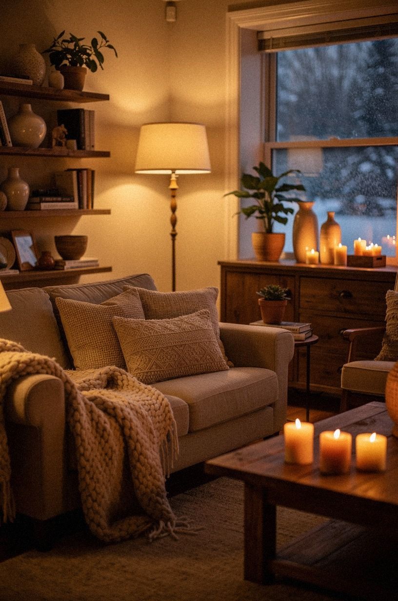 Mix Winter Home Decor With Something Personal