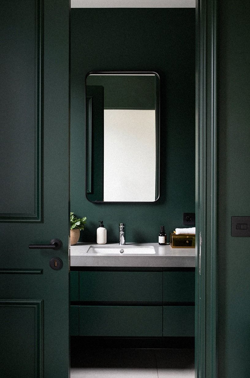 Frame the room with the Green Door Moment