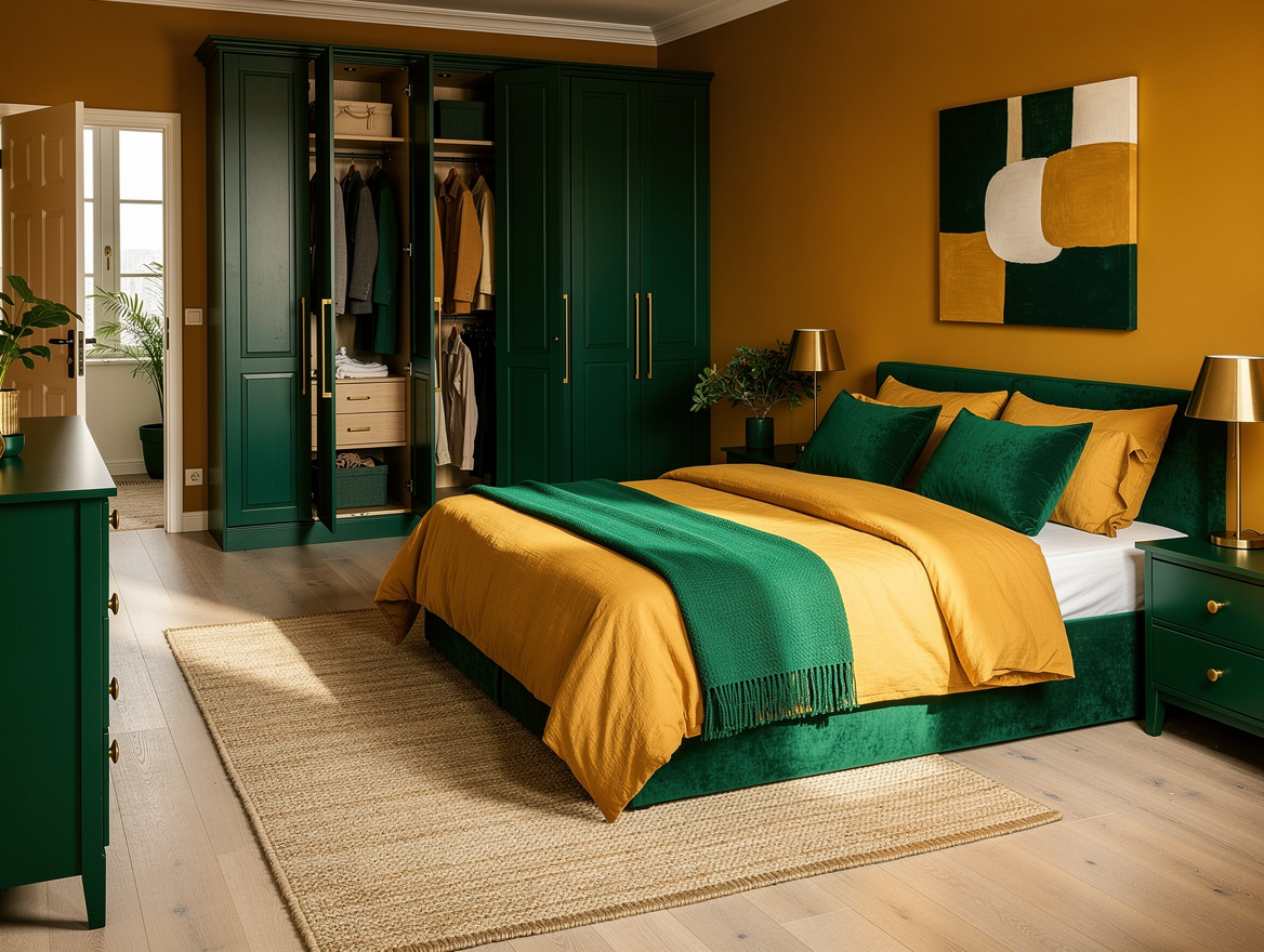 Realistic wide editorial bedroom scene comparing a slim runner along the open si