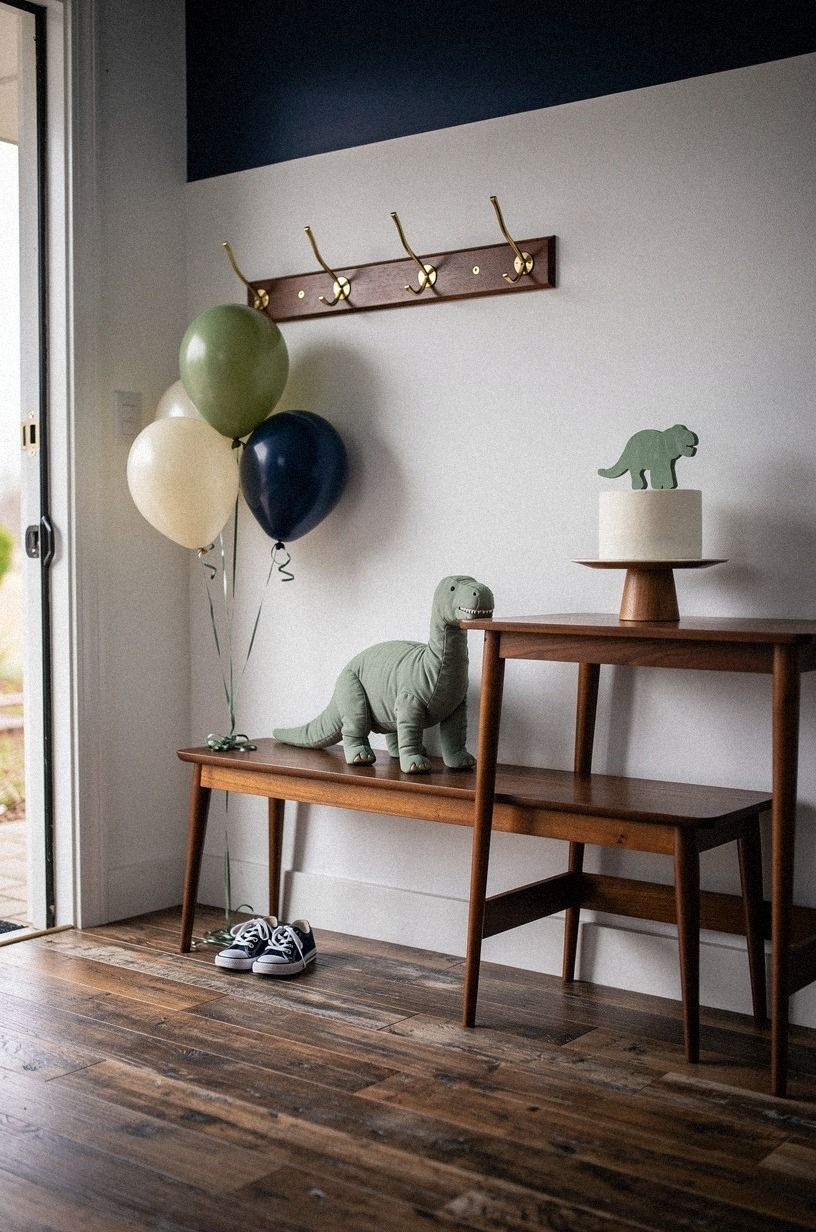 Create the Calm Exit for a Dinosaur Two Year Old Party
