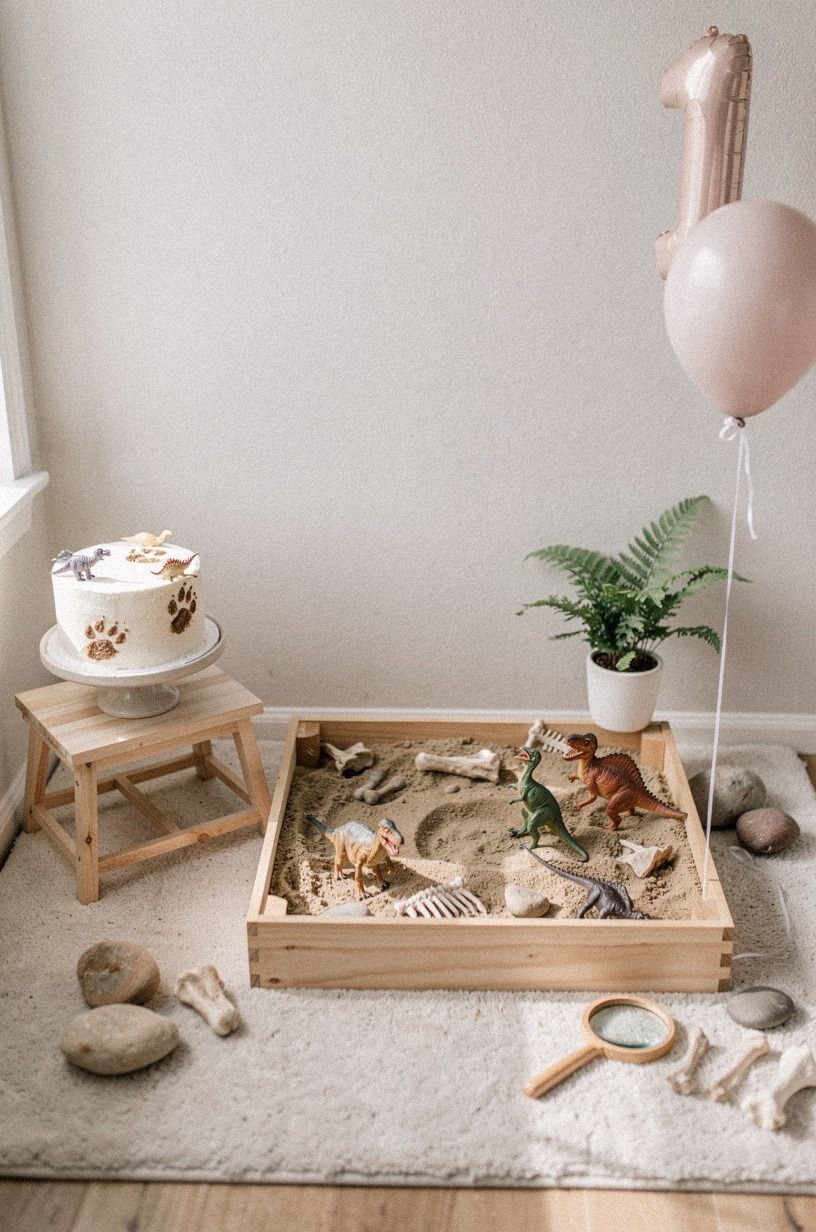 Create a small-space fossil hunt