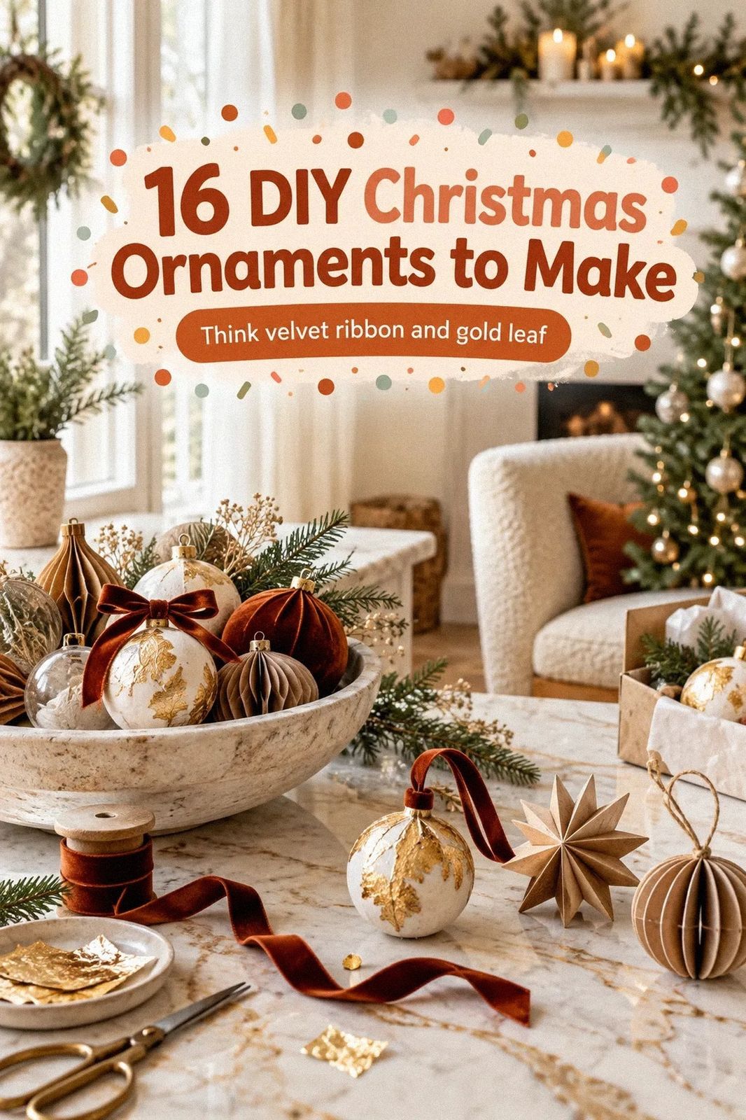 How to Make DIY Christmas Ornaments That Look Store Bought - 16 Ideas