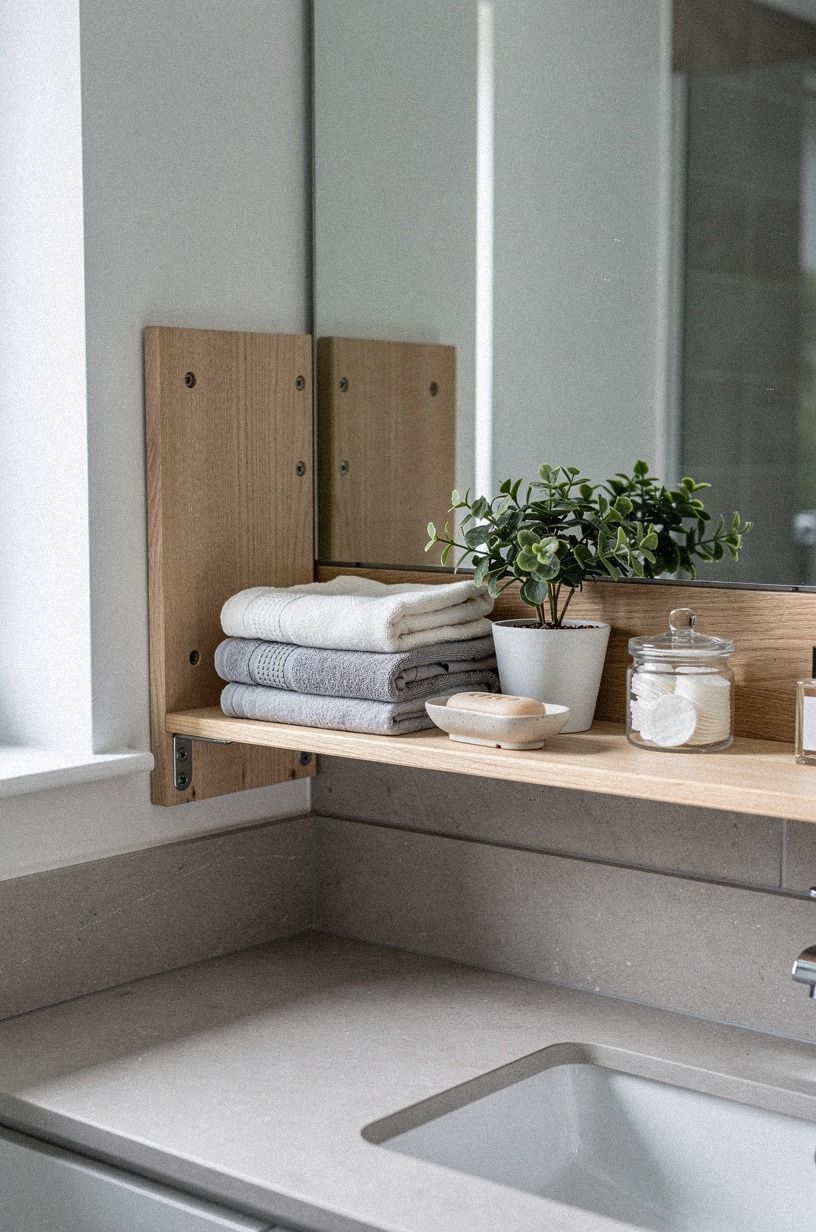 Frame the Mirror Wall with a Dry-Zone Bridge