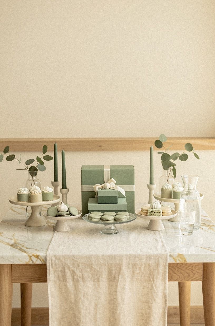 Style a Dessert Table Around One Color