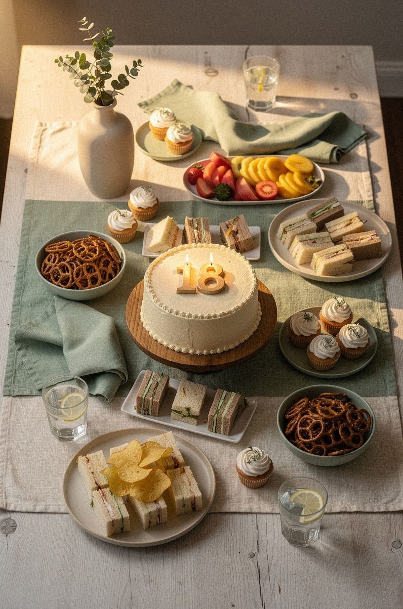 I Planned My Eighteenth Birthday Food and Dessert Table, It Fed ...