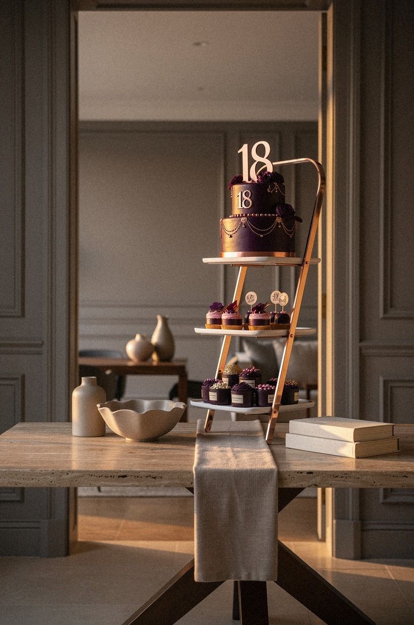 The cake gets its Dessert Ladder