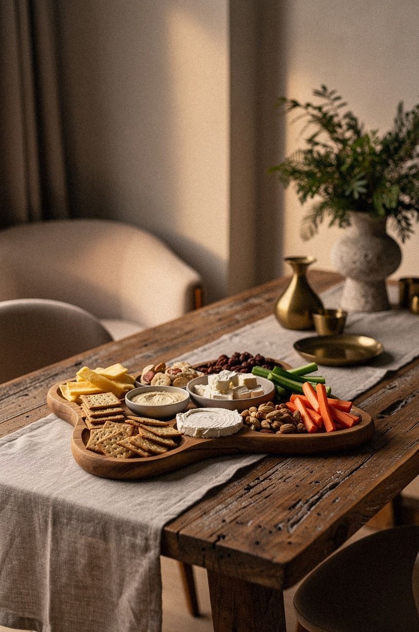Build the Three-Texture Christmas Snack Board