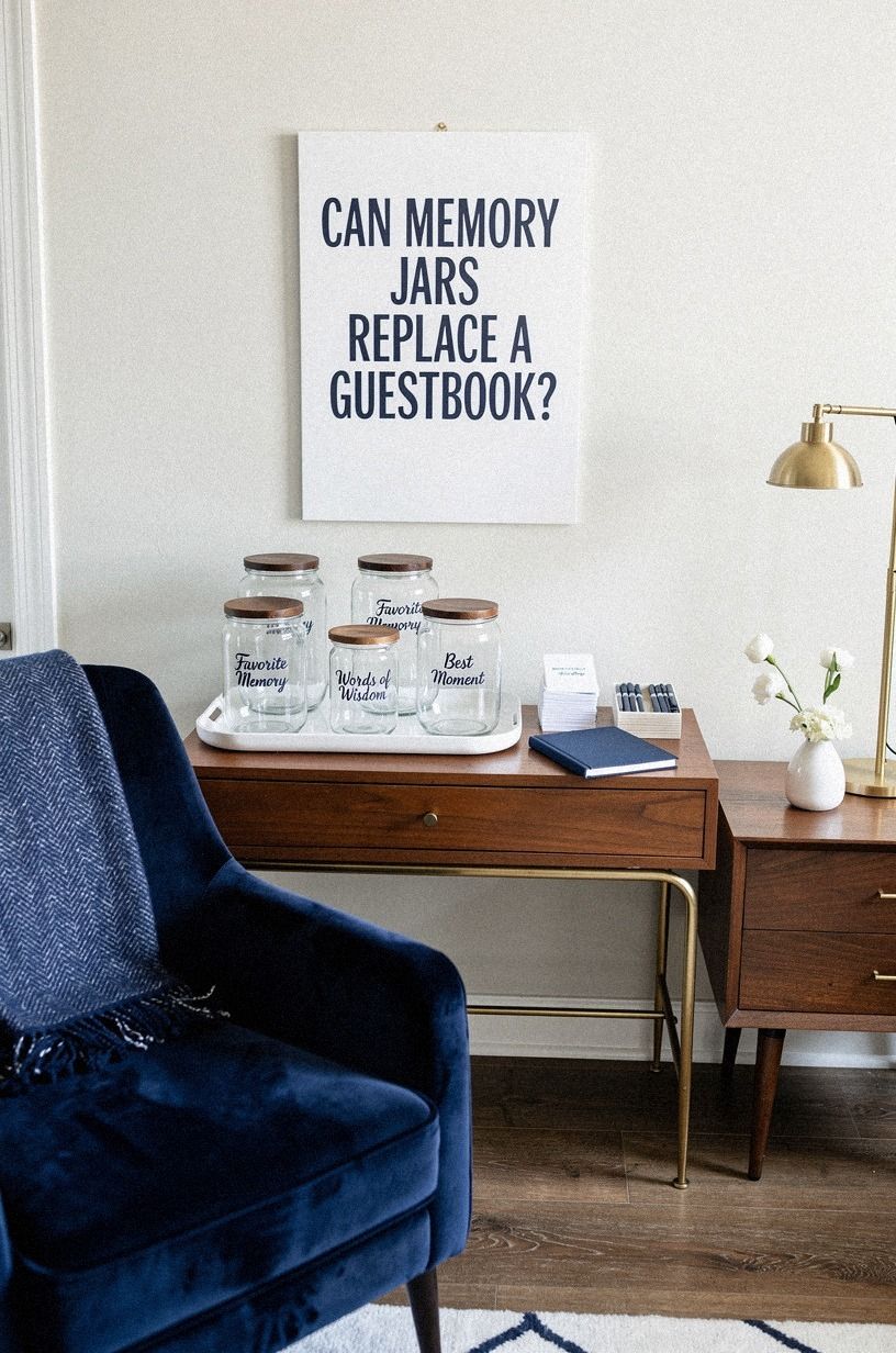 Can Memory Jars Replace a Guestbook?